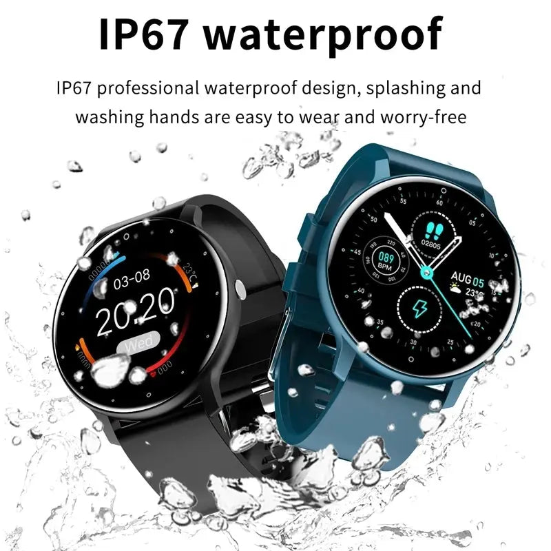 LIGE 2025 Smart Watch Women Men Lady Gift Sport Fitness Watches Heart Rate Monitor Waterproof Smartwatch For Xiaomi Android IOS Humana Conditio LLC