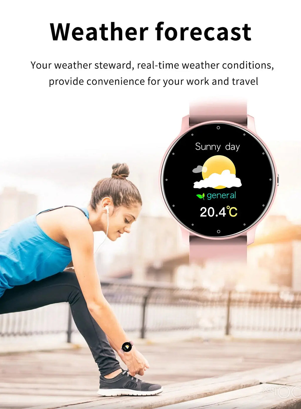 LIGE 2025 Smart Watch Women Men Lady Gift Sport Fitness Watches Heart Rate Monitor Waterproof Smartwatch For Xiaomi Android IOS Humana Conditio LLC