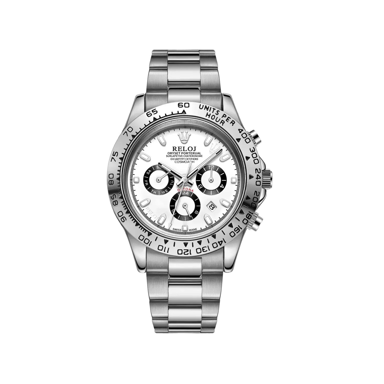 Meteorite Di Series High-End Business Men's Watch, Fully Automatic Mechanical Watch, Skeleton Design, Stainless Steel Strap, Multi-Functional Calendar, Fashionable, Casual, Versatile and Handsome Men's Watch, the Best Gift fo Humana Conditio LLC