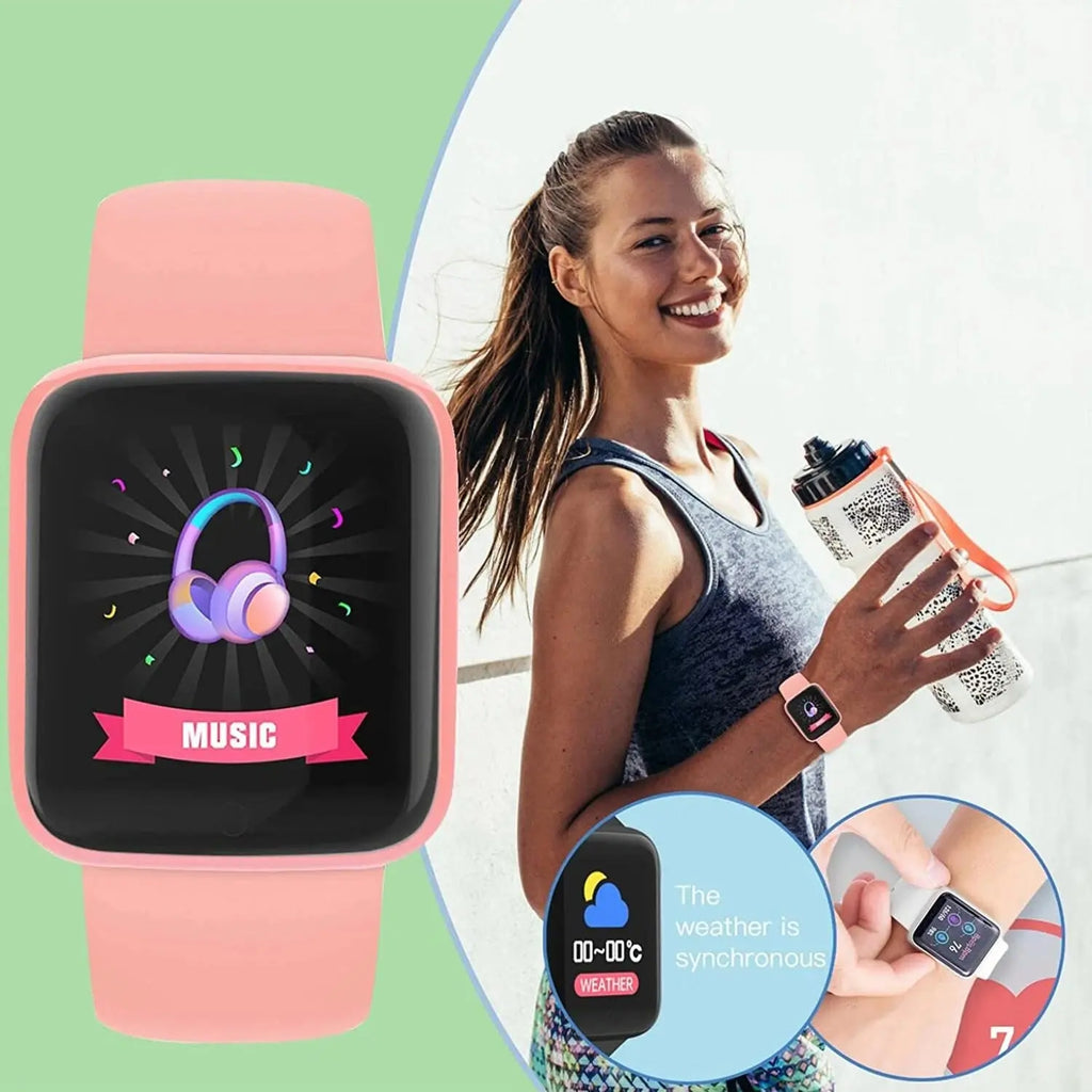 Smart Watch For Men Women Wristwatch Bluetooth Connect Phone Music Player Fitness Sport Bracelet Health Monitor Digital Watches Humana Conditio LLC