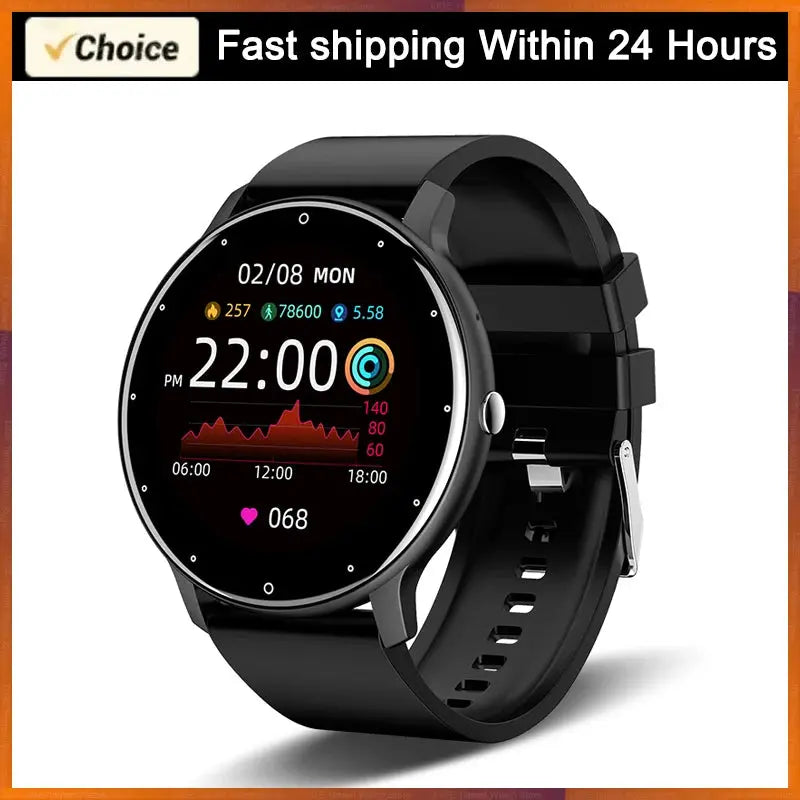 LIGE 2025 Smart Watch Women Men Lady Gift Sport Fitness Watches Heart Rate Monitor Waterproof Smartwatch For Xiaomi Android IOS Humana Conditio LLC