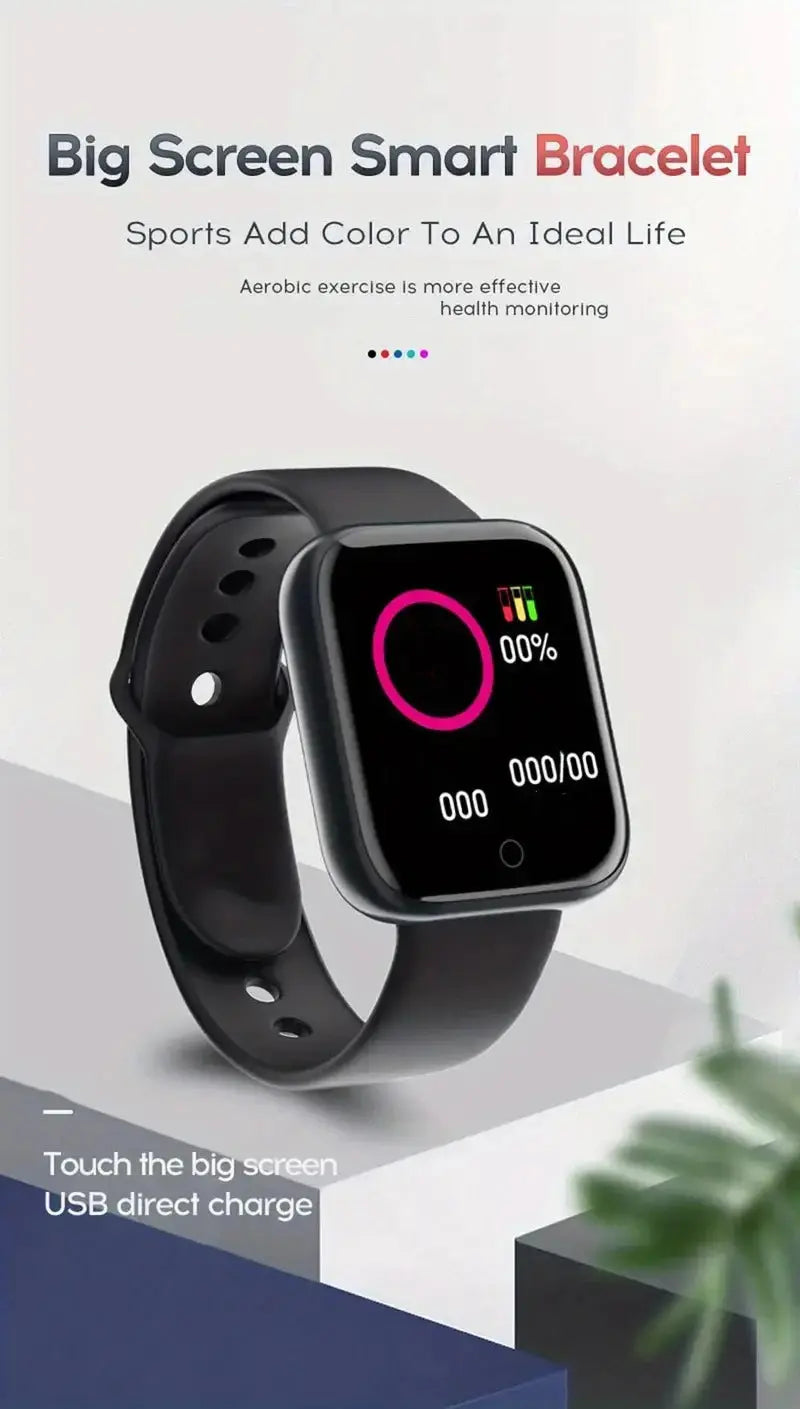Smart Watch For Men Women Wristwatch Bluetooth Connect Phone Music Player Fitness Sport Bracelet Health Monitor Digital Watches Humana Conditio LLC