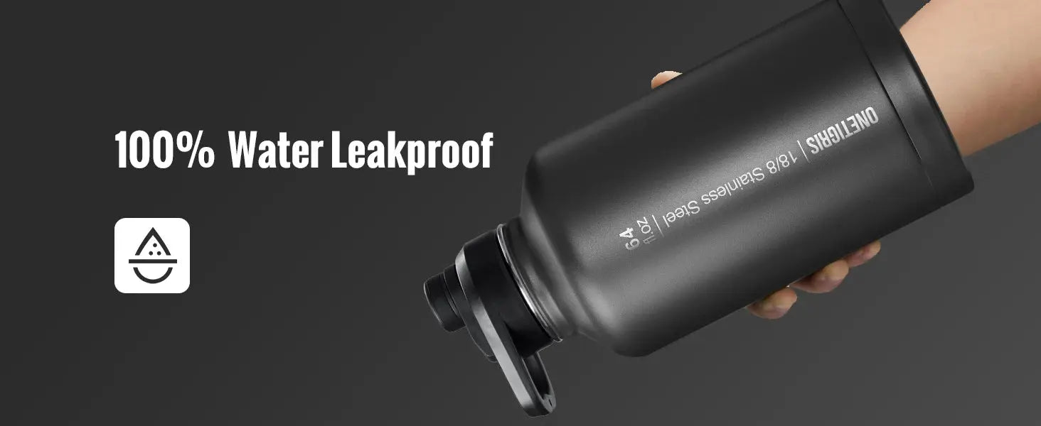 ONETIGRIS 64oz Insulated Water Bottle Humana Conditio LLC