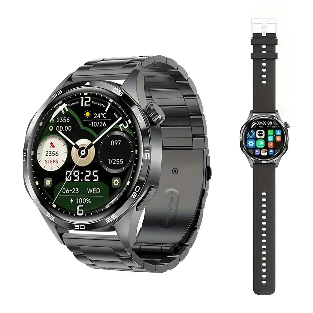 Smart Watches for Men, 1.52" HD AMOLED Fitness Tracker with 110+ Sport Modes, 24/7 Heart Rate Sleep Monitor , IP68 Waterproof Humana Conditio LLC