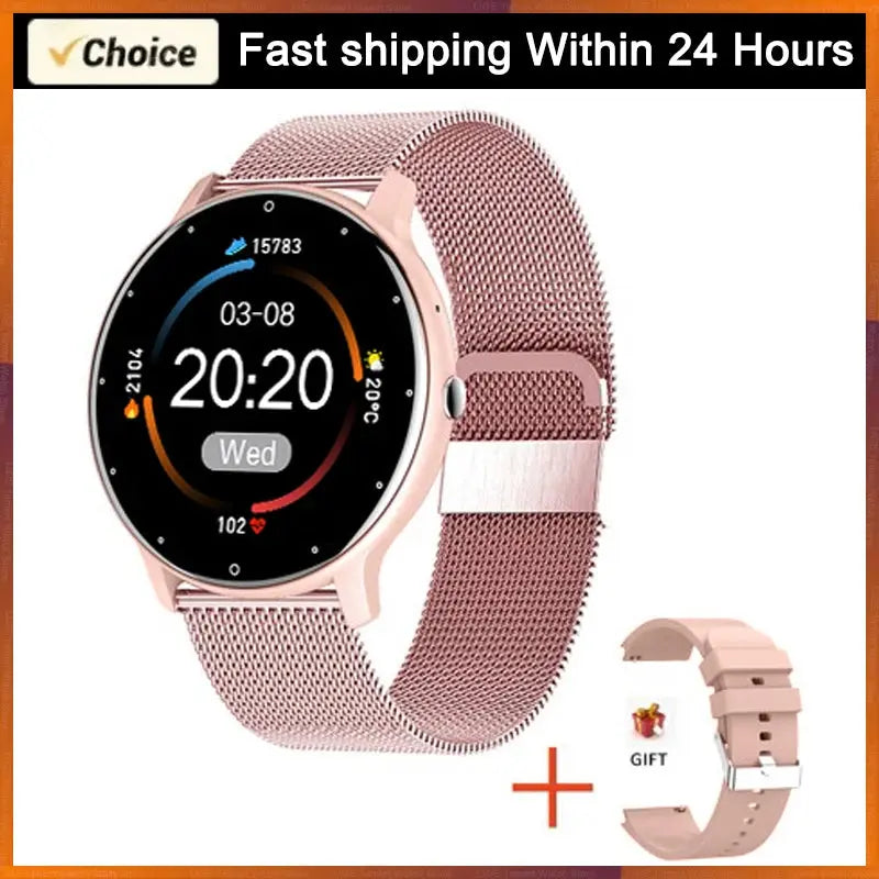 LIGE 2025 Smart Watch Women Men Lady Gift Sport Fitness Watches Heart Rate Monitor Waterproof Smartwatch For Xiaomi Android IOS Humana Conditio LLC