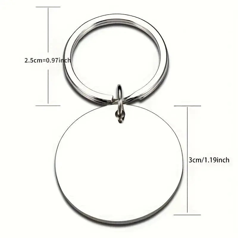 Stainless Steel 'Dear Mom I Love You' Keychain - Perfect Gift for Mother's Day, Birthday, Christmas, Thanksgiving Humana Conditio LLC