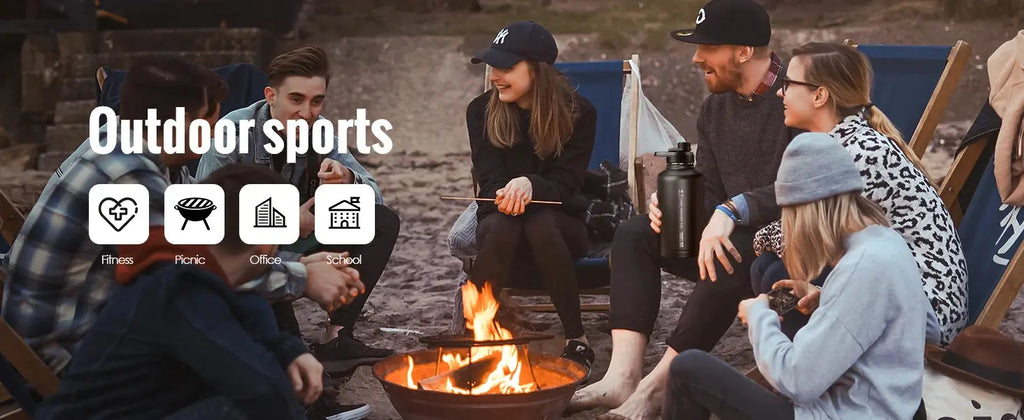 ONETIGRIS 64oz Insulated Water Bottle Humana Conditio LLC