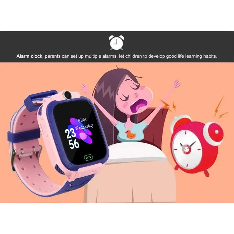 Smart Watch For Kids - Location, Camera, Video, Music, Games, Alarm, Calculator Humana Conditio LLC