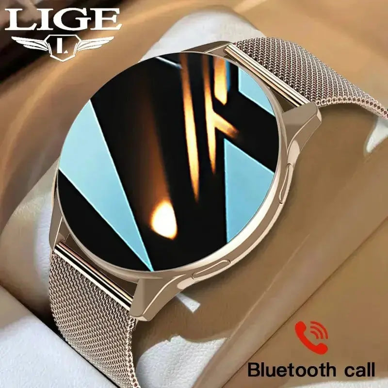 LIGE New Smart Watch 2025 Wireless Charging Smartwatch Bluetooth Calls Watches Men Women Fitness Bracelet Custom Watch Face +Box Humana Conditio LLC