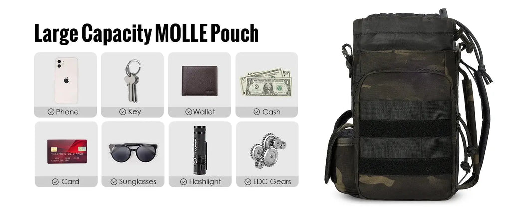 ONETIGRIS 64oz Insulated Water Bottle Humana Conditio LLC