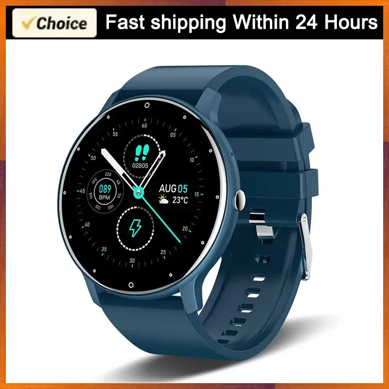 LIGE 2025 Smart Watch Women Men Lady Gift Sport Fitness Watches Heart Rate Monitor Waterproof Smartwatch For Xiaomi Android IOS Humana Conditio LLC