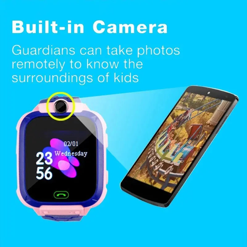 Smart Watch For Kids - Location, Camera, Video, Music, Games, Alarm, Calculator Humana Conditio LLC