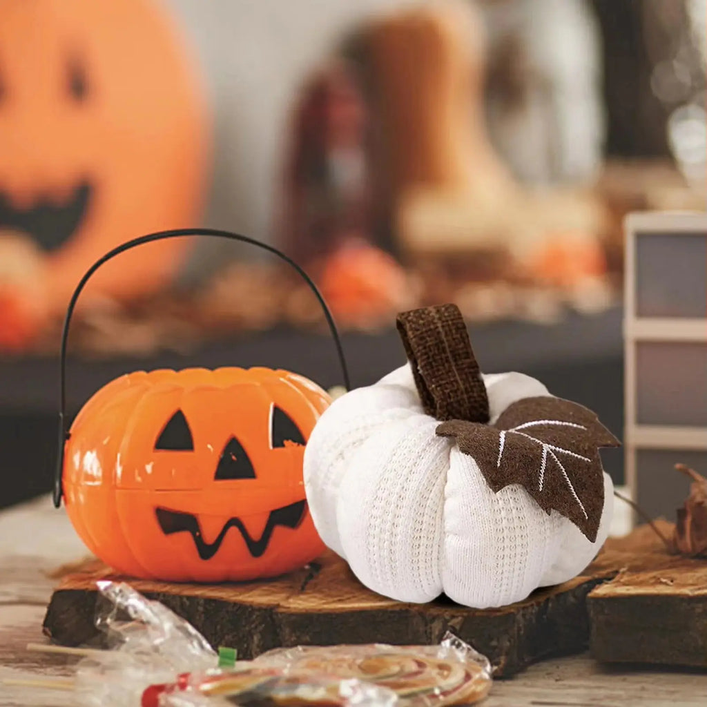 1/3pcs Small Pumpkins Home Decor Reusable Autumn Harvest Party Thanksgiving Props Bedroom Decoration Kitchen Pumpkin Decoration Humana Conditio LLC