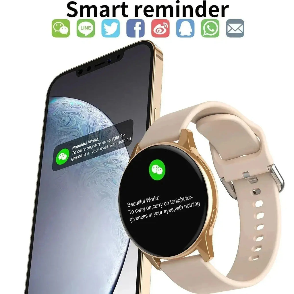 LIGE New Smart Watch 2025 Wireless Charging Smartwatch Bluetooth Calls Watches Men Women Fitness Bracelet Custom Watch Face +Box Humana Conditio LLC