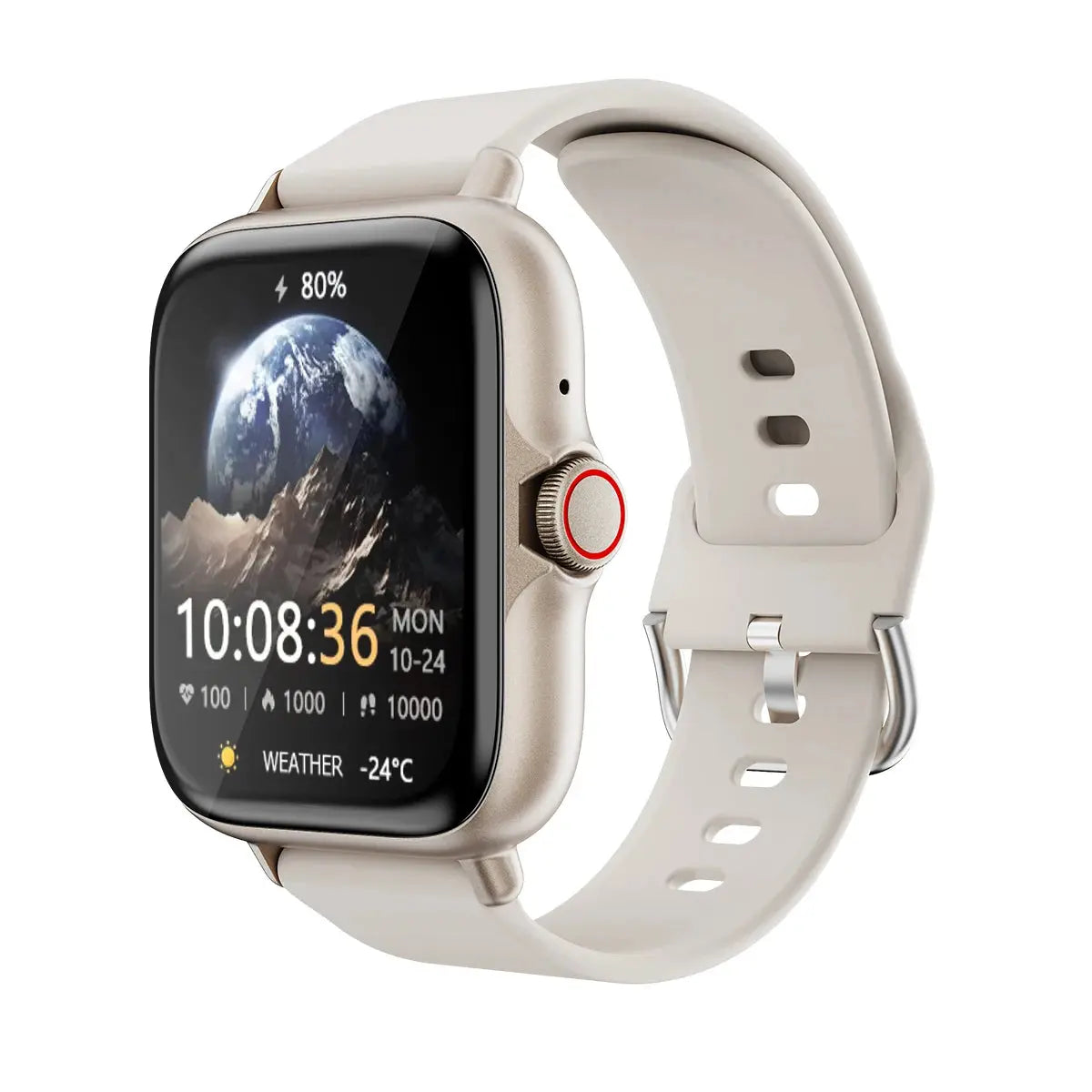 1.83'' Waterproof Smart Watch with Message Answer Call Sleep Monitoring Sports Pedometer Information Alerts For iPhone Android Humana Conditio LLC