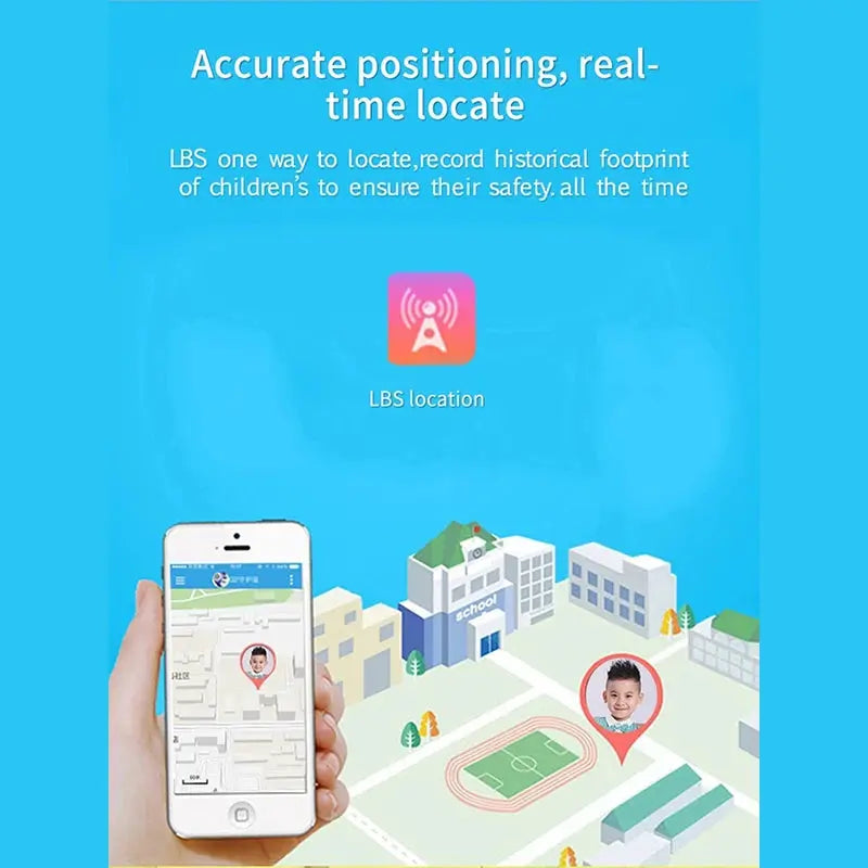 Smart Watch For Kids - Location, Camera, Video, Music, Games, Alarm, Calculator Humana Conditio LLC