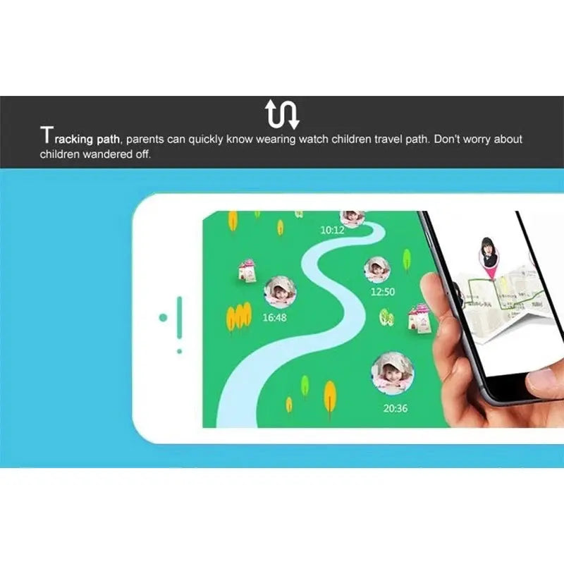 Smart Watch For Kids - Location, Camera, Video, Music, Games, Alarm, Calculator Humana Conditio LLC