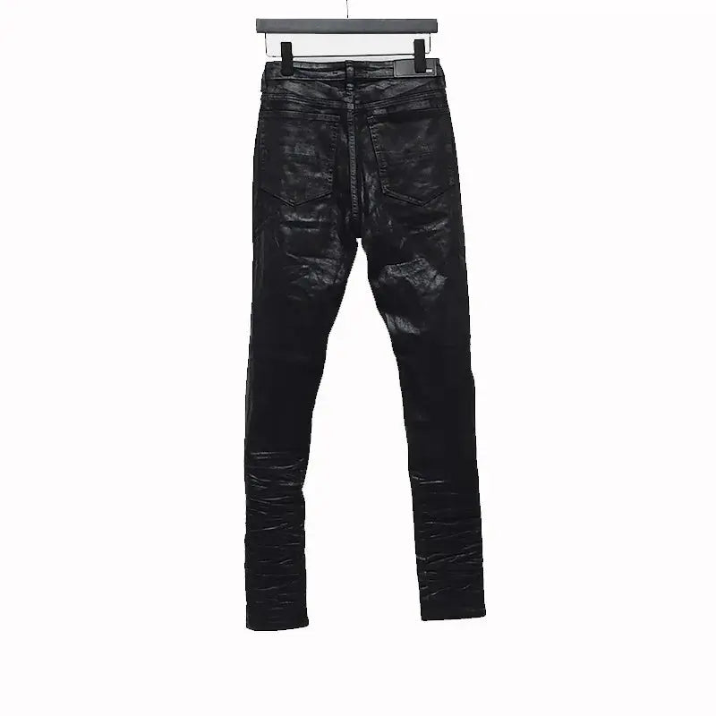 Men's Loose Fit Ripped Jeans owen seak Store
