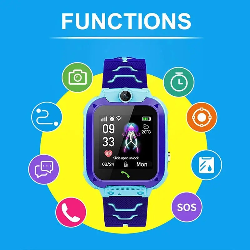 Smart Watch For Kids - Location, Camera, Video, Music, Games, Alarm, Calculator Humana Conditio LLC