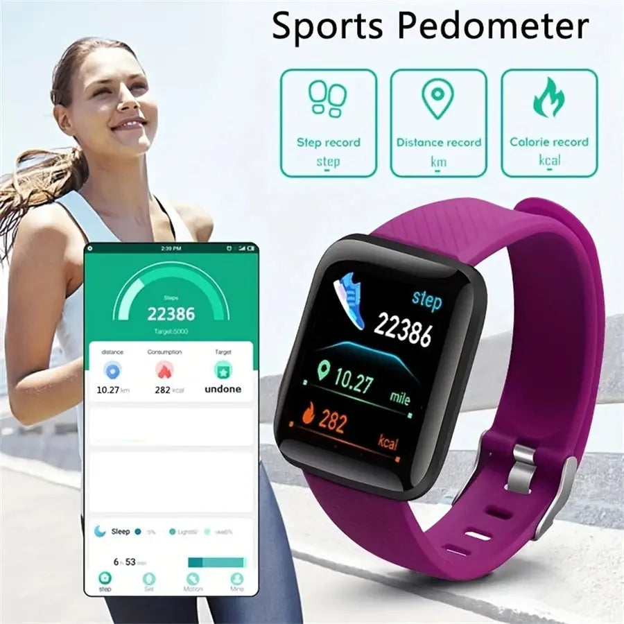 Smart Watch For Men Women Wristwatch Bluetooth Connect Phone Music Player Fitness Sport Bracelet Health Monitor Digital Watches Humana Conditio LLC