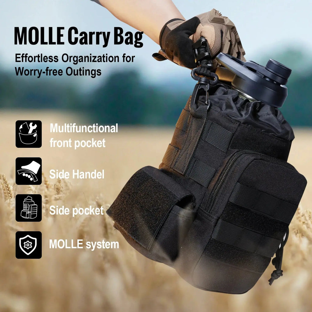 ONETIGRIS 64oz Insulated Water Bottle Humana Conditio LLC