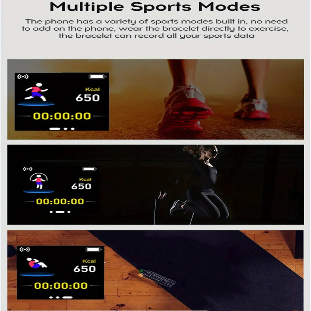 Smart Watch For Men Women Wristwatch Bluetooth Connect Phone Music Player Fitness Sport Bracelet Health Monitor Digital Watches Humana Conditio LLC