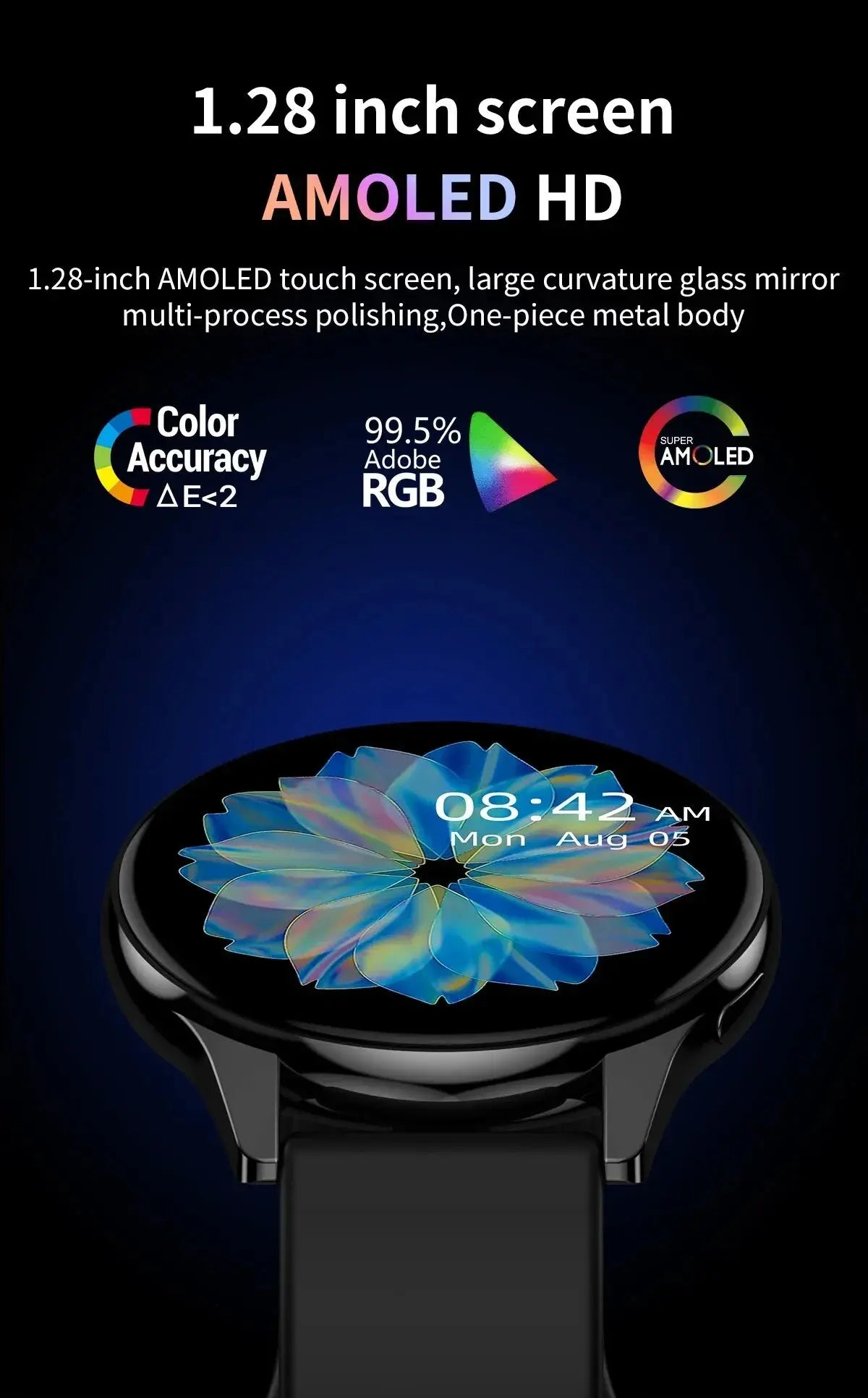LIGE New Smart Watch 2025 Wireless Charging Smartwatch Bluetooth Calls Watches Men Women Fitness Bracelet Custom Watch Face +Box Humana Conditio LLC