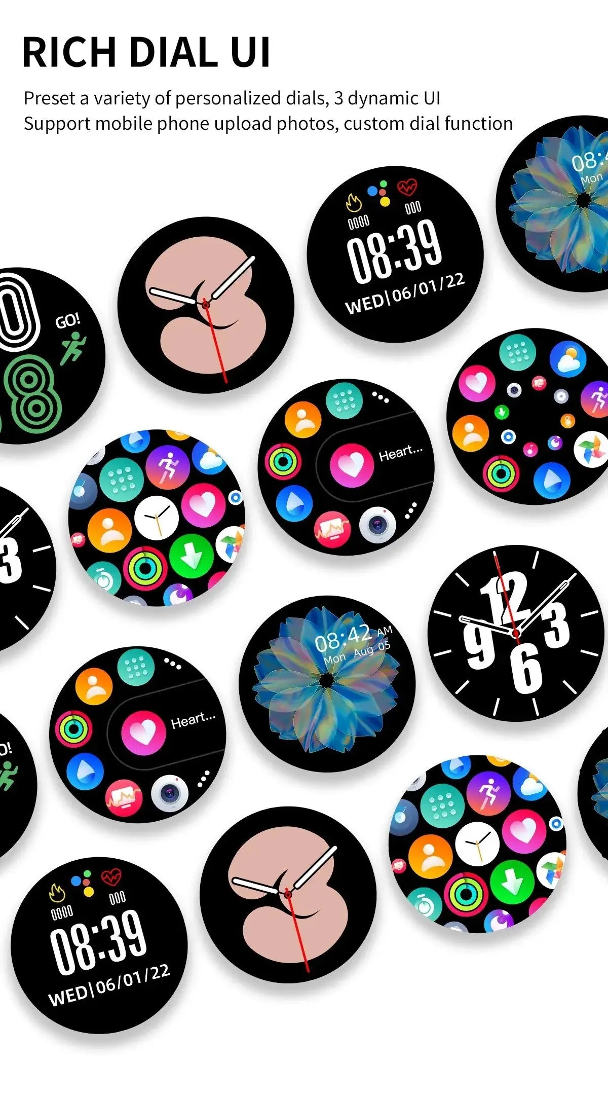 LIGE New Smart Watch 2025 Wireless Charging Smartwatch Bluetooth Calls Watches Men Women Fitness Bracelet Custom Watch Face +Box Humana Conditio LLC