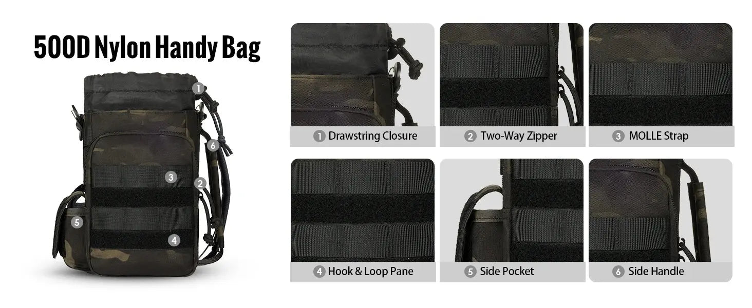 ONETIGRIS 64oz Insulated Water Bottle Humana Conditio LLC