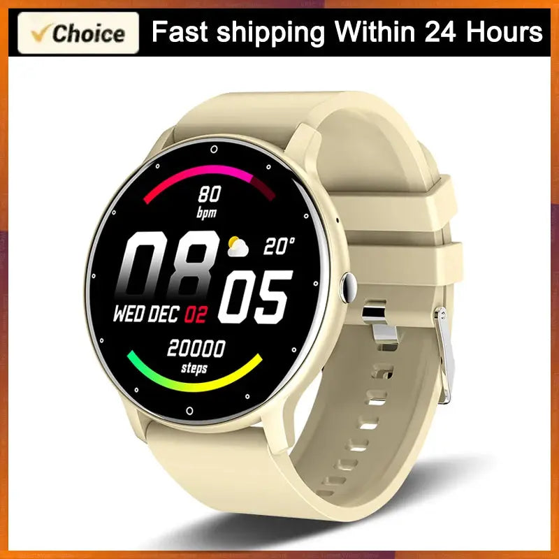 LIGE 2025 Smart Watch Women Men Lady Gift Sport Fitness Watches Heart Rate Monitor Waterproof Smartwatch For Xiaomi Android IOS Humana Conditio LLC