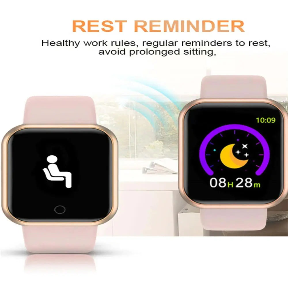 Smart Watch For Men Women Wristwatch Bluetooth Connect Phone Music Player Fitness Sport Bracelet Health Monitor Digital Watches Humana Conditio LLC