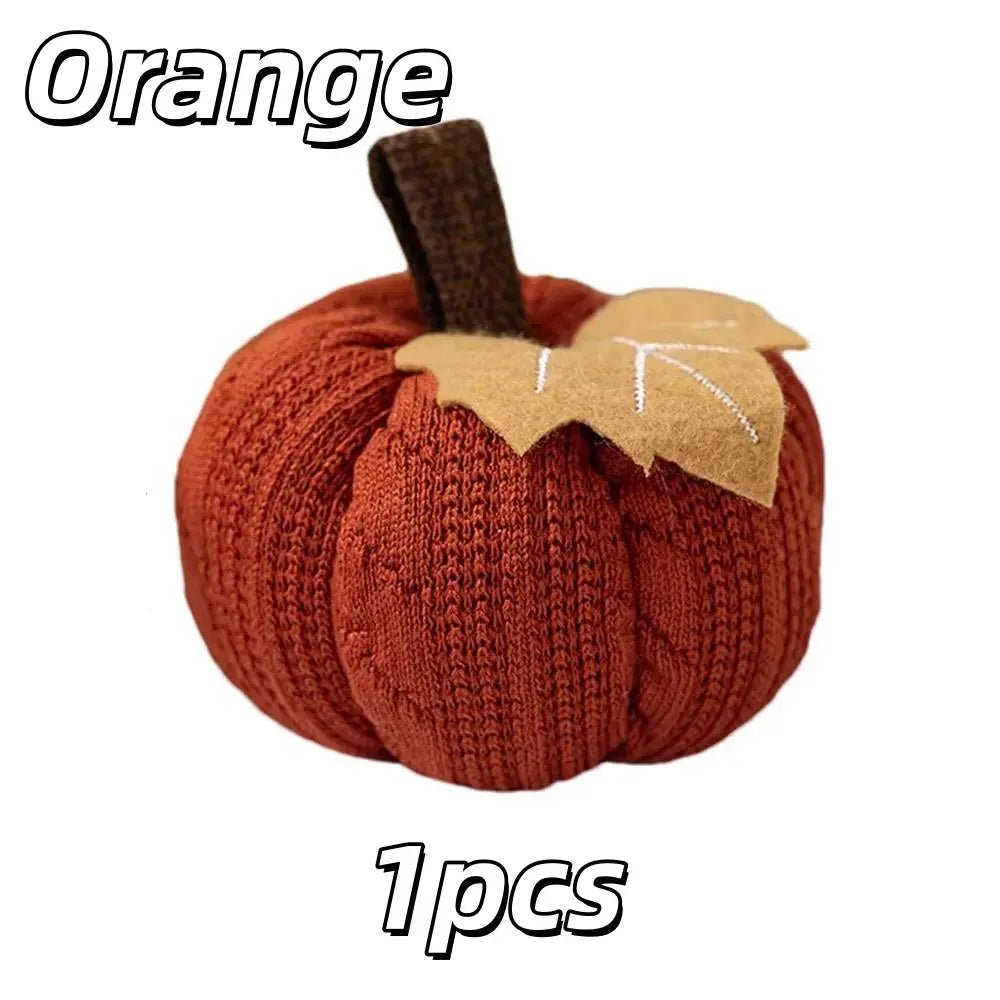 1/3pcs Small Pumpkins Home Decor Reusable Autumn Harvest Party Thanksgiving Props Bedroom Decoration Kitchen Pumpkin Decoration Humana Conditio LLC
