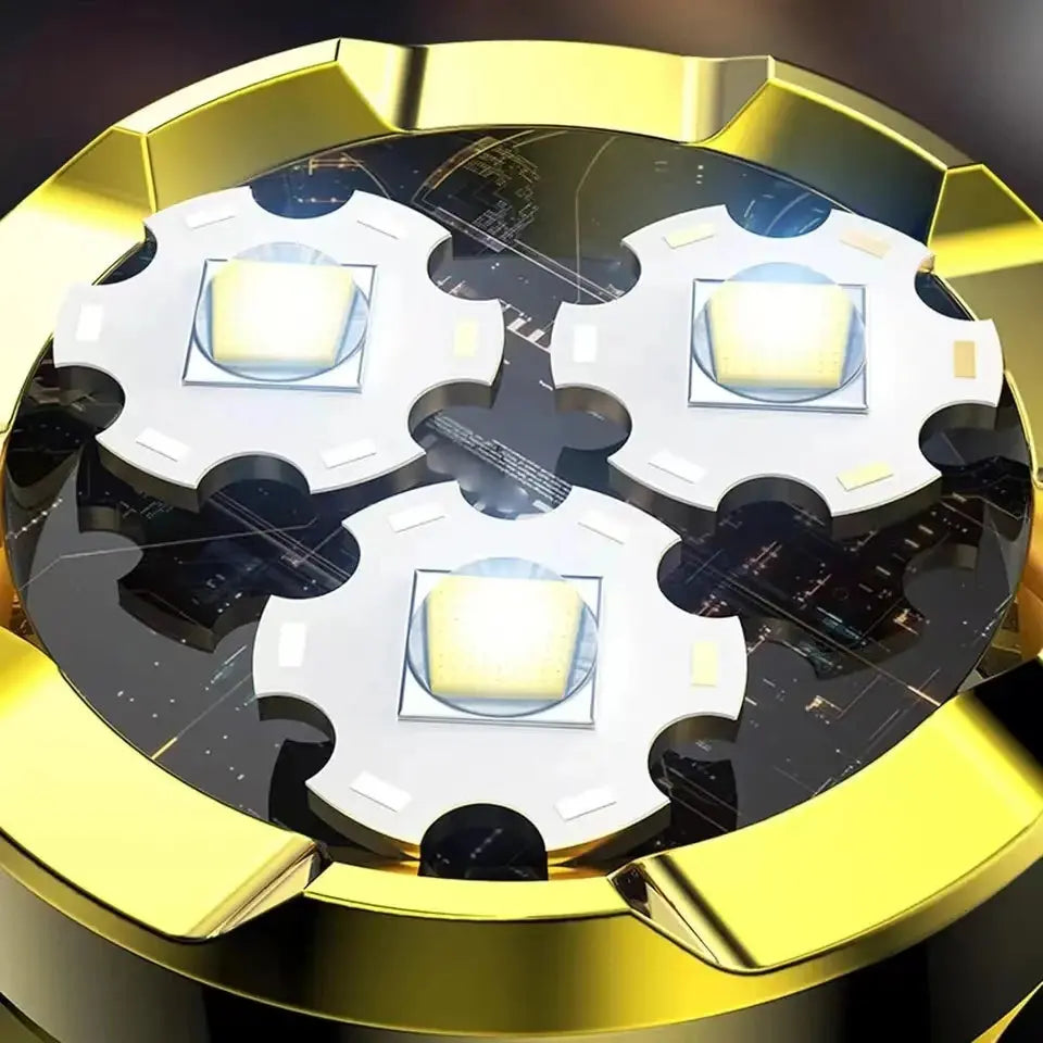 LED Strong Light Flashlight Rechargeable Multi functional for Long Range Portable Outdoor Home Mini Flashlight Cap Clip Light Humana Conditio LLC