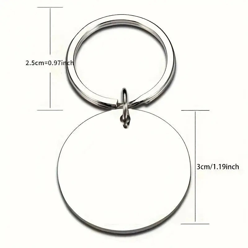 Stainless Steel 'Dear Mom I Love You' Keychain - Perfect Gift for Mother's Day, Birthday, Christmas, Thanksgiving Humana Conditio LLC