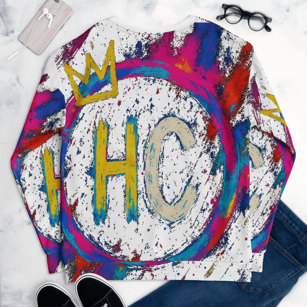 HC Lime Soda Sweater - Humana Conditio LLC