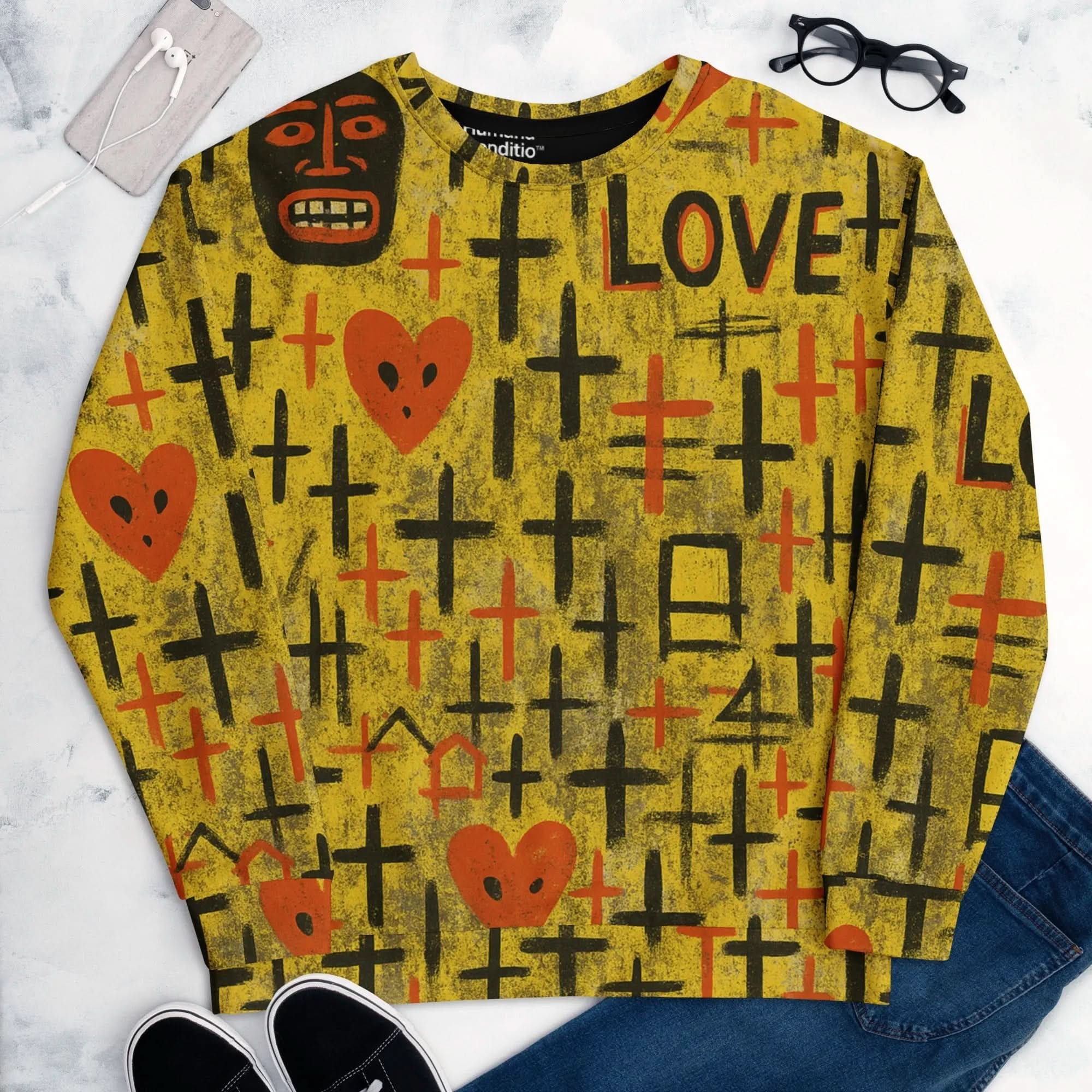 HC Love Me Sweater - Humana Conditio LLC