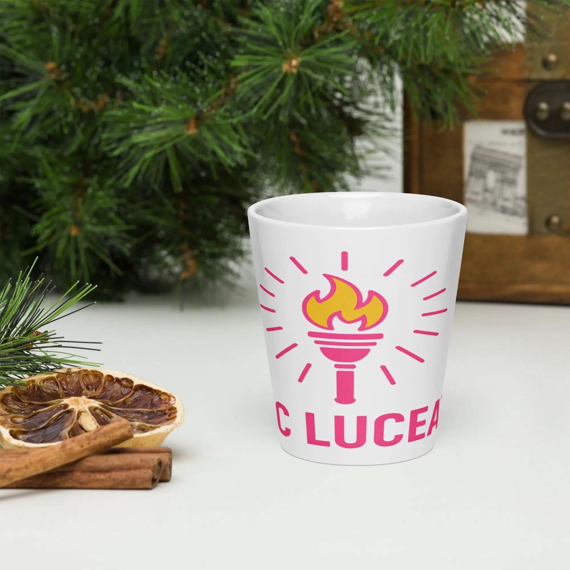 HC SL Latte mug - Humana Conditio LLC