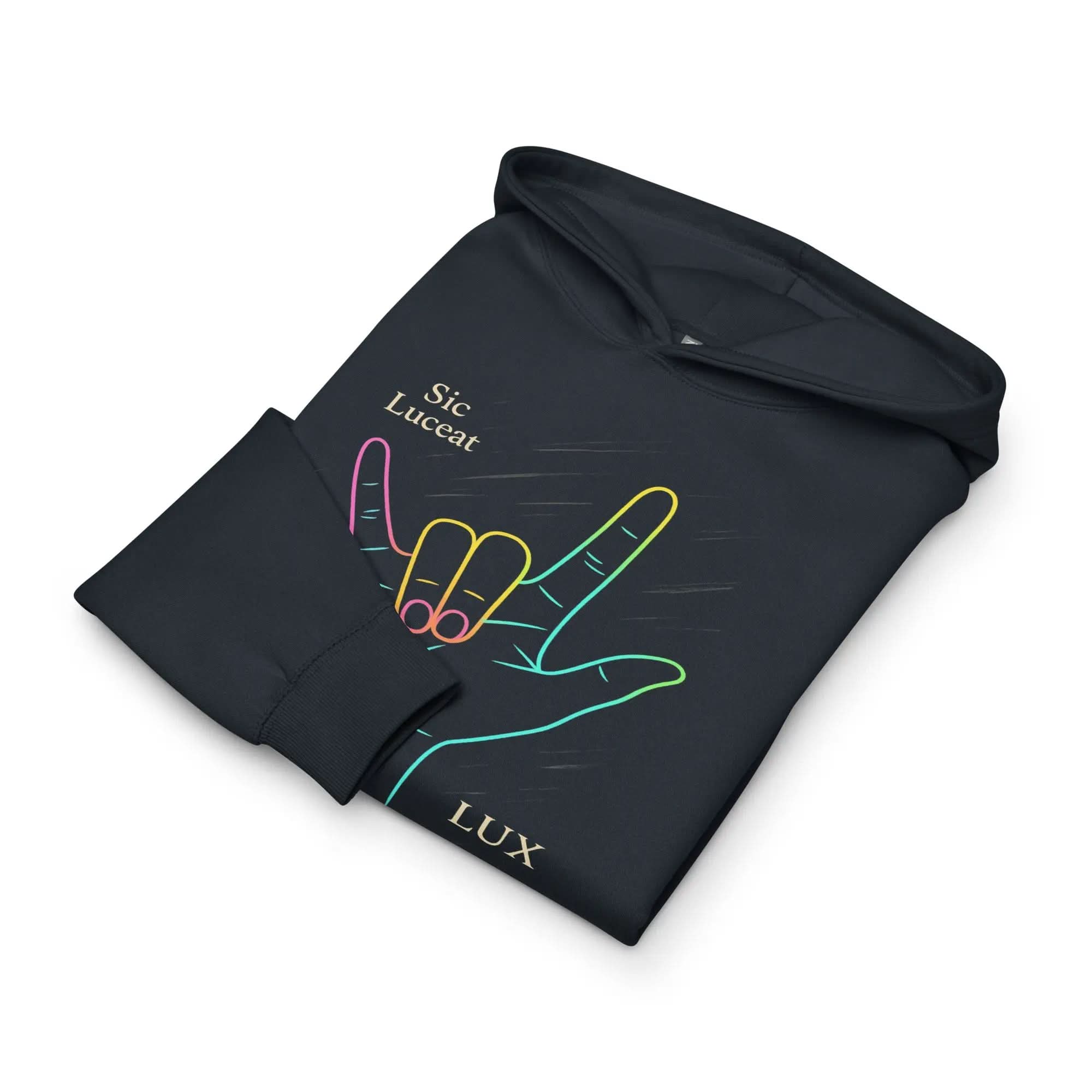 HC SLL ASL Men’s Box Hoodie - Humana Conditio LLC