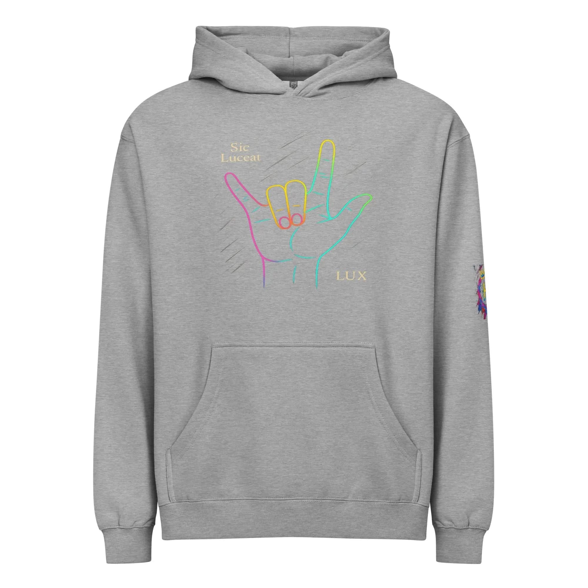 HC SLL ASL Men’s Box Hoodie - Humana Conditio LLC