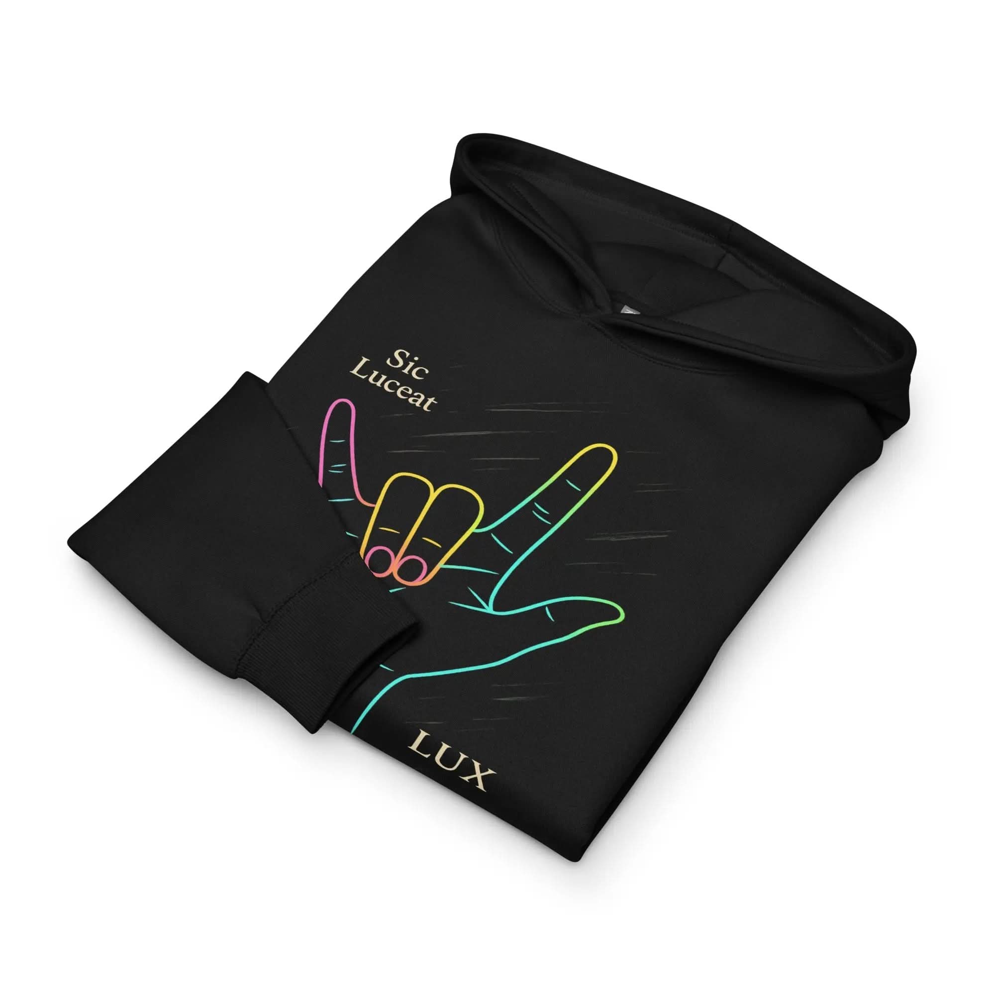 HC SLL ASL Men’s Box Hoodie - Humana Conditio LLC