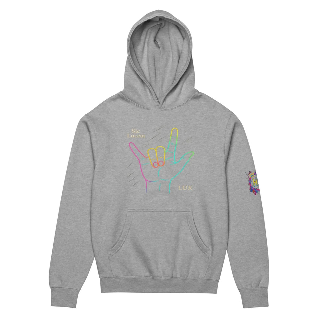 HC SLL ASL Men’s Box Hoodie - Humana Conditio LLC