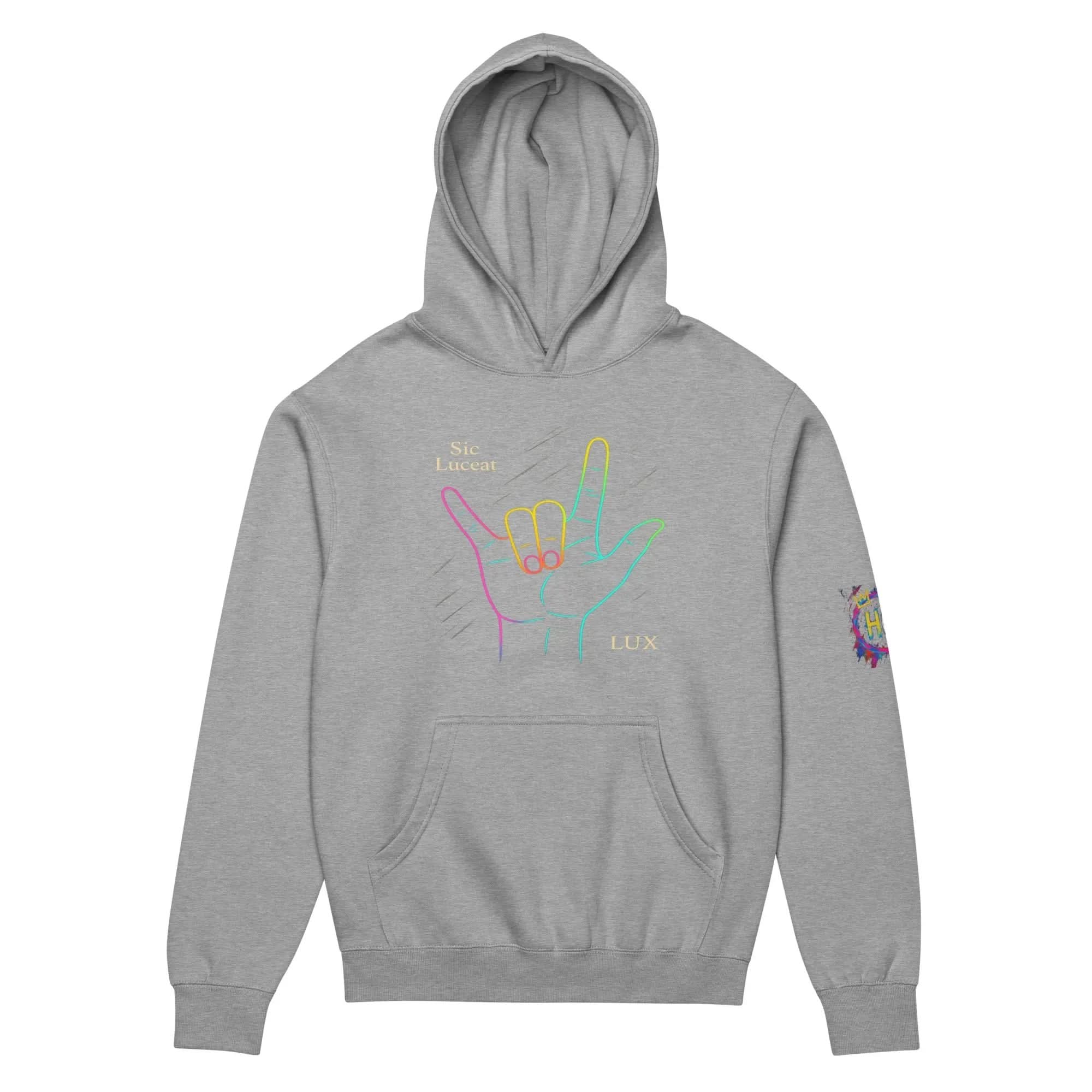 HC SLL ASL Men’s Box Hoodie - Humana Conditio LLC