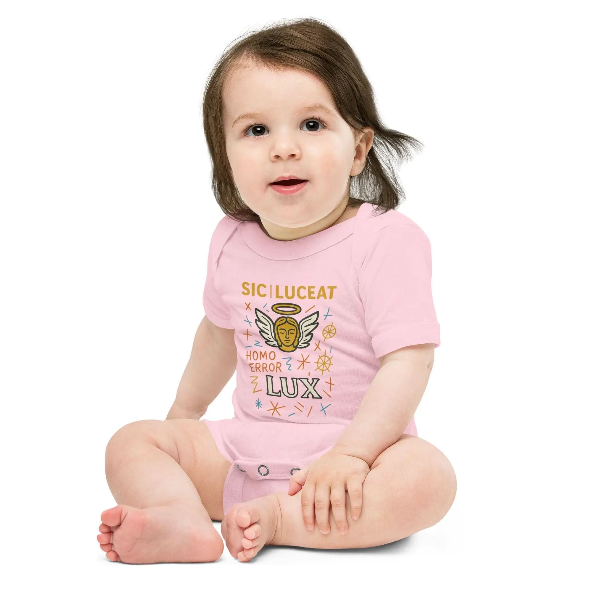 HC SLL Baby Short Sleeve Onesie - Humana Conditio LLC