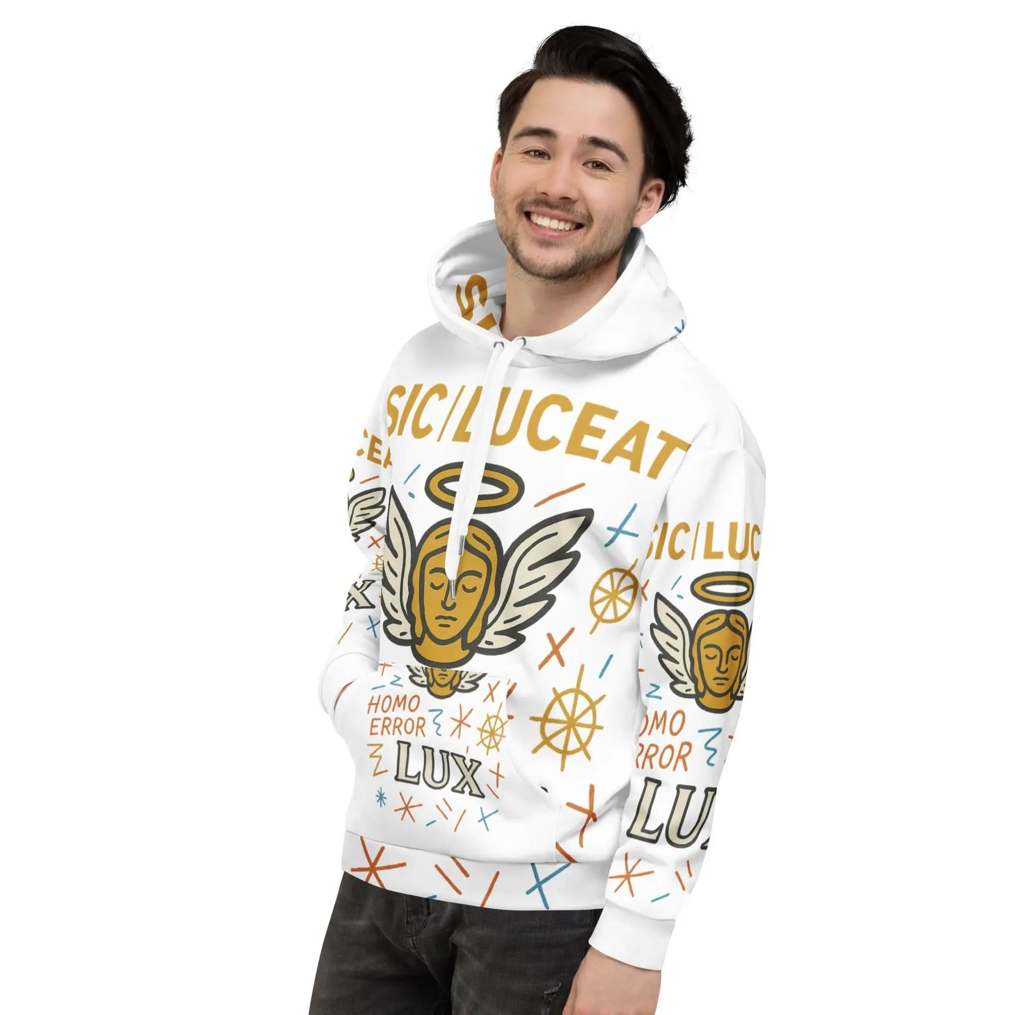 HC SLL Pullover Unisex Hoodie - Humana Conditio LLC