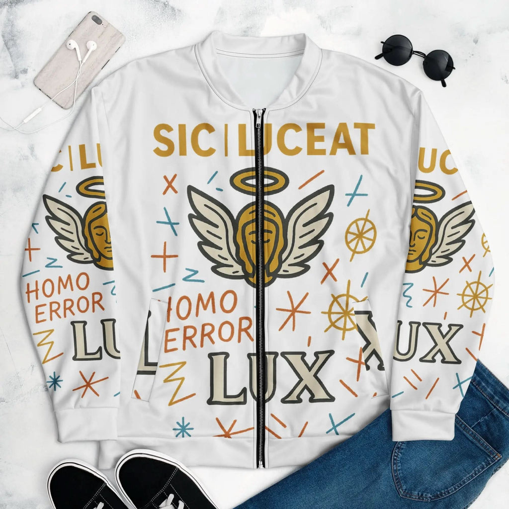 HC SLL Unisex Bomber Jacket - Humana Conditio LLC