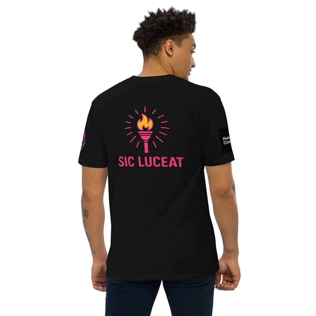HC SLL Unisex Premium Heavyweight T-shirt - Humana Conditio LLC
