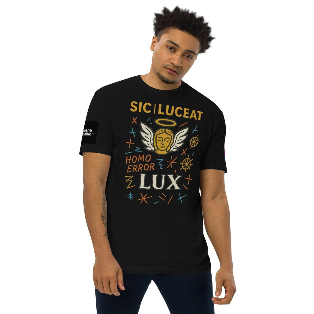 HC SLL Unisex Premium Heavyweight T-shirt - Humana Conditio LLC