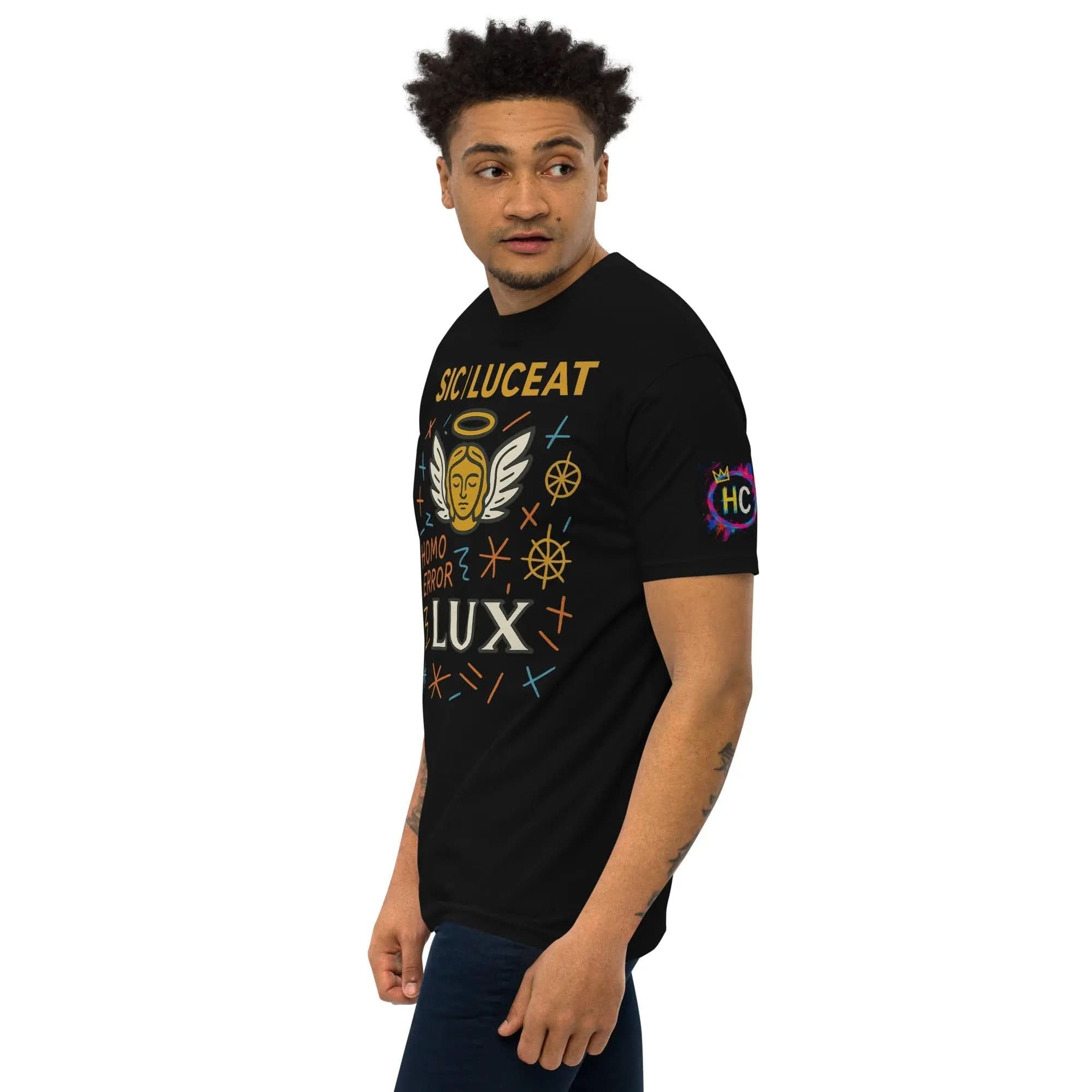 HC SLL Unisex Premium Heavyweight T-shirt - Humana Conditio LLC